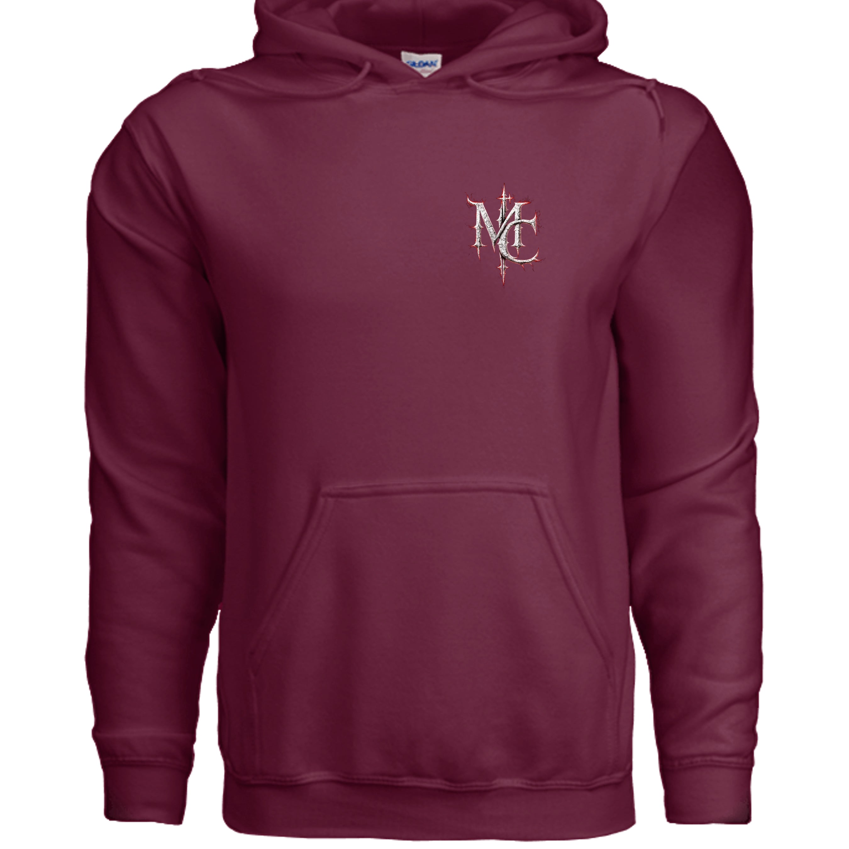 MAROON - G185 - FRONT