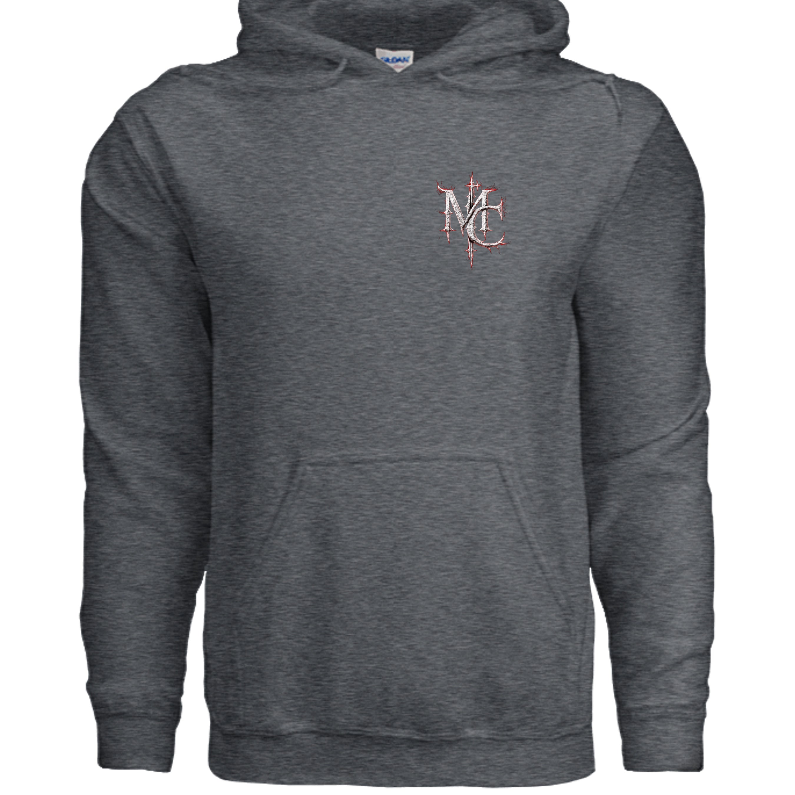 DARK HEATHER - G185 - FRONT