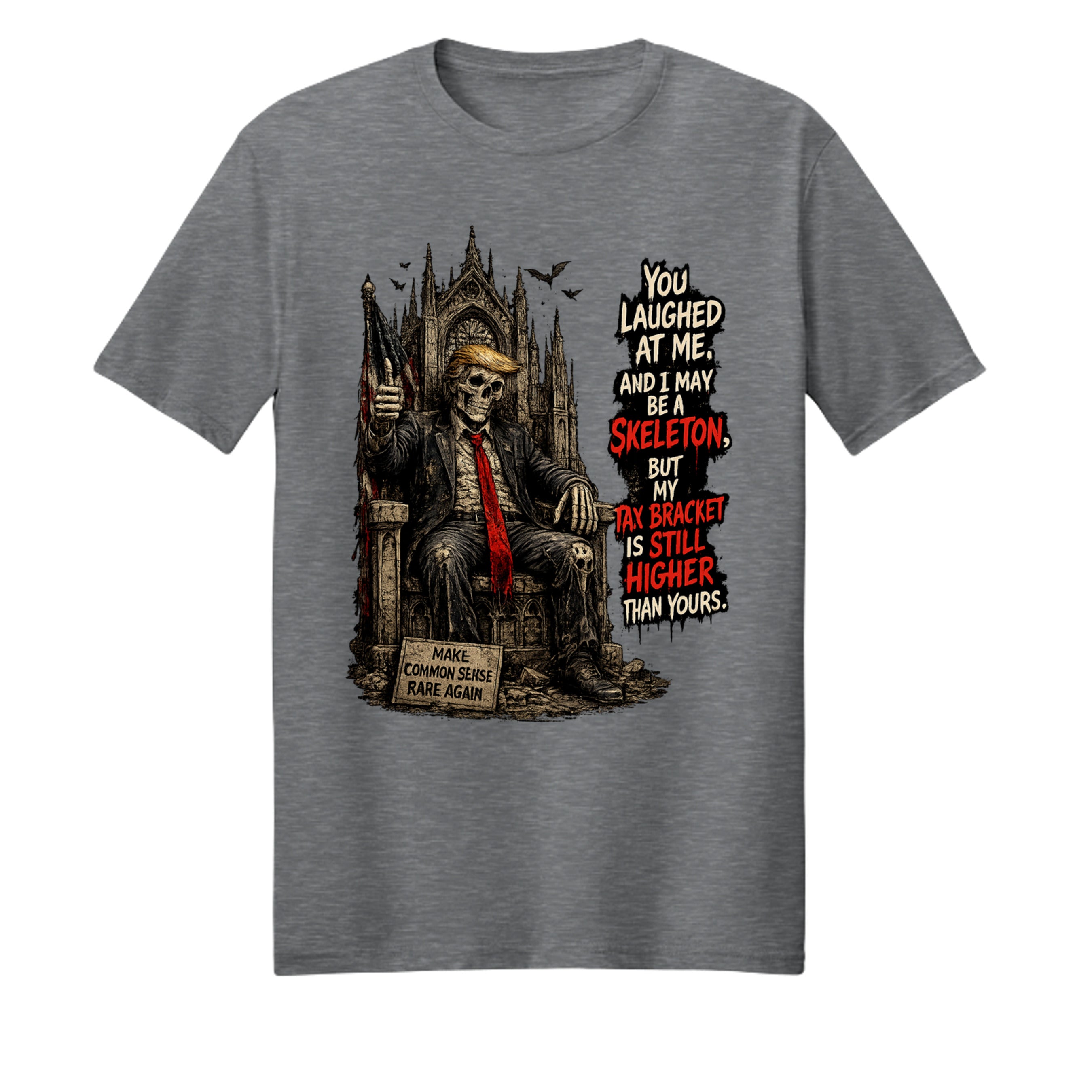Graphite Heather - 3000 - FRONT